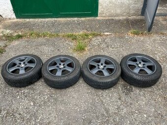 Alu kola 5x112, 205/55/16, zimní 5mm, Škoda, VW, Seat, Merce