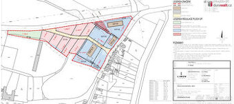 Krásný st. pozemek 901 m2 Krásný Dvůr, Louny