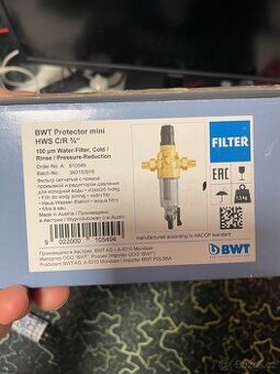 BWT Protector mini HWS C/R 3/4” pouze rozbalené