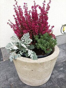 Betonové kětináče na zahradu