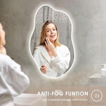 Koupelnové zrcadlo luxus