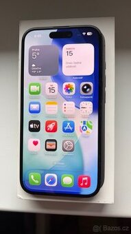 📱 iPhone 16 – 128 GB, černý | jako nový, záruka 1/2027