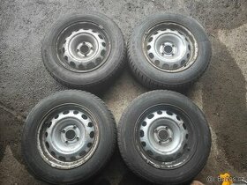 Prodám sadu disků 6,5Jx15H2 ET27 + pneu 195/65/15