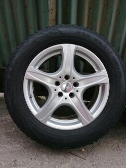 Alu disky 5x108 7,5Jx17 ET45 Ronal + 225/65 R17 5-6 mm