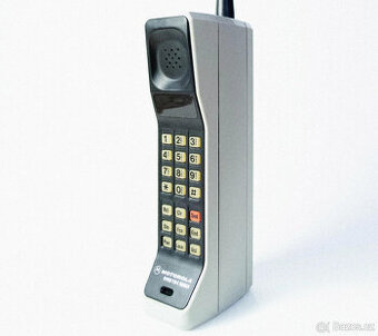 MOTOROLA DYNATAC 8000X - PRVNÍ MOBIL - SBĚRATELSKÁ RARITA