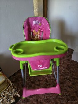 Jídelní polohovací židlička