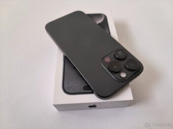 apple iphone 15 PRO 256gb Black Titanium / Batéria 87%