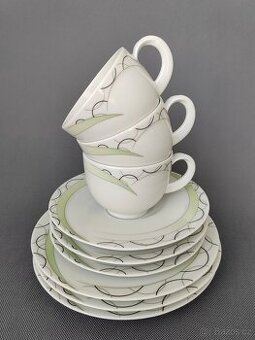 Komplet šálku s podšálkem a talířem Seltmann Weiden "Monaco