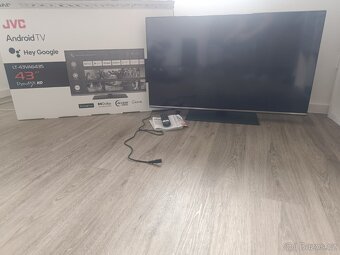 Prodám úplně novou TV JVC LT-43VA6435 – 43", jen rozbalená
