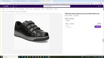 Diabetické pánské boty vel.46