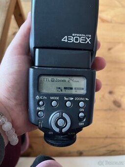 Canon Speedlite 430EX – skvělý stav, nepoužívaný