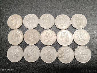 15x 2kčs Československo