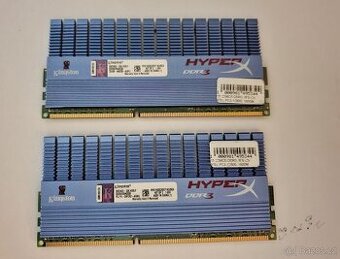 2x 4gb ddr3 Hyper X do PC. Komplet : 500kč