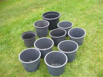 Květináče PE zahradnické velké