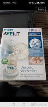 Odsávačka mateřského mléka