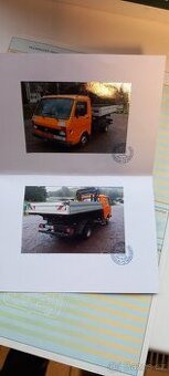 VW LT 50- sklápěč s hydraulickou rukou- nepojizdné