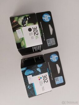 Cartridge HP 302 barevna + 302 XL cerna