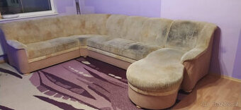 velká sedačka tvaru U