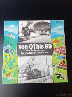 Parní lokomotivy na LP desce