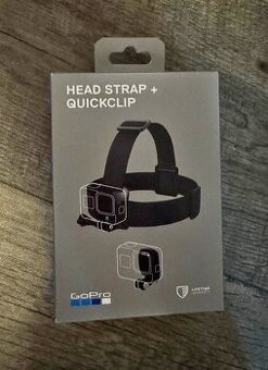Prodám originální GoPro popruh na hlavu + QuickClip.