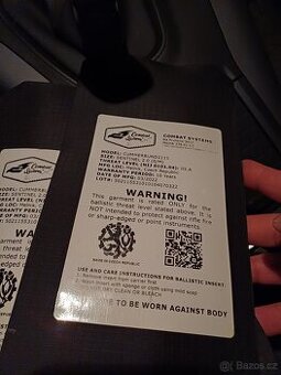 Taktická balistická vesta