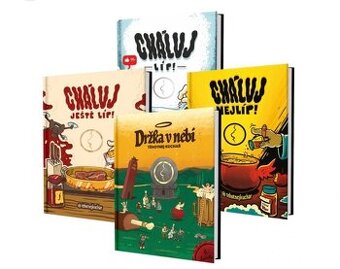 Tehotnej kuchař-4 knihy