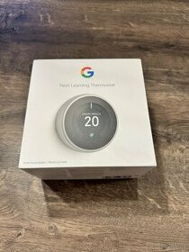 Google Nest Learning Thermostat Gen. 3 stříbrná