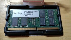 Synology RAM 8GB DDR4 ECC unbuffered SO-DIMM pro RS1221RP+,