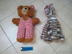 Plyšáci 10 - retro: Medvídek a Kočka