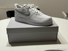 Nike air force 1 ‘07 white/wolf grey - picante red 47