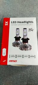 LED žárovky H4 značka AMIO