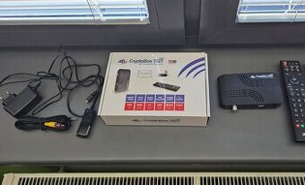 FULL HD DVB-T2 přijímač AB CryptoBox 702T mini