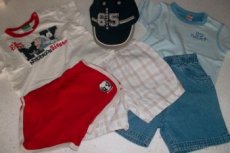 Benetton, Next a jiné-Letní set, kojenec, chlapeček, (0-68)