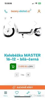 Koloběžka Master Ride - 1