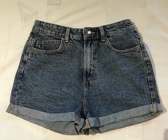 Džínové šortky krátké, zn. Primark, vel. 38 = 85 Kč - 1