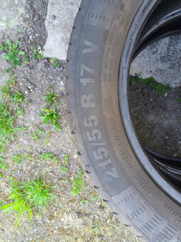 Letní pneu 215/55R17 Continental