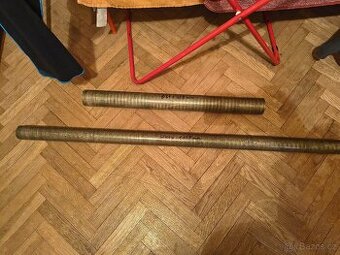 bronzové kulatiny 2 ks k soustružení průměr 51 a 61mm