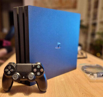 Playstation 4 Pro 1TB, PS4 Pro 1TB TICHÁ, VYČIŠTĚNÁ