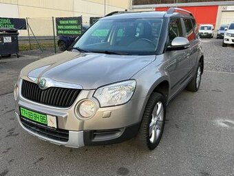 ►► ŠKODA YETI 2,0 TDI 4x4 -103 kW, PARK. SENZORY, NAVI ◄◄