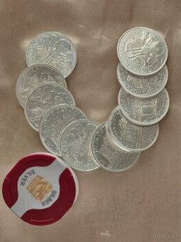 Stříbrná mince 1 Oz Wiener Philharmoniker 2024 v origo tubě