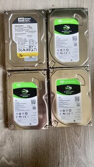 Hdd disky 3tb + 250gb