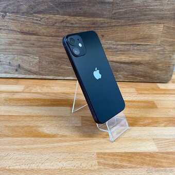 iPhone 12 mini 128GB, černý (12 měsíců záruka)