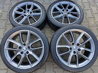 Disky originální Škoda Octavia II, III, RS 5x112 R18 Gemini