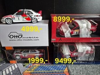 Rally 1:18 Mitsubishi, Ceny u foto