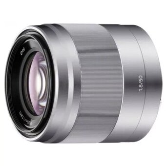 Sony 50mm f1.8 silver