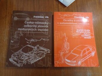 Česko-německý odborný slovník a Zkratky v autobranži
