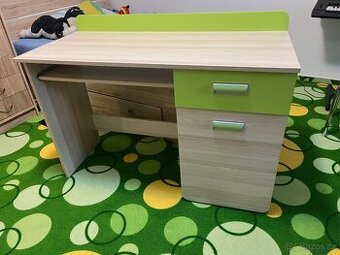 Dětský psací stůl 120x55x78 cm zachovalý