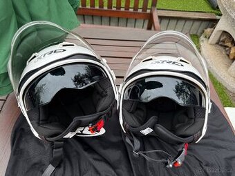 Nová helma 2x na motorku XRC homologované