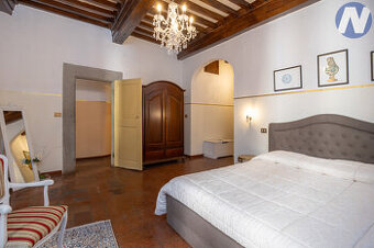 Apartmán Marco u Medicejského paláce v Cortoně, Toskánsko