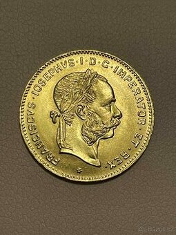 Zlatá investiční mince Čtyřzlatník Františka Josefa I.